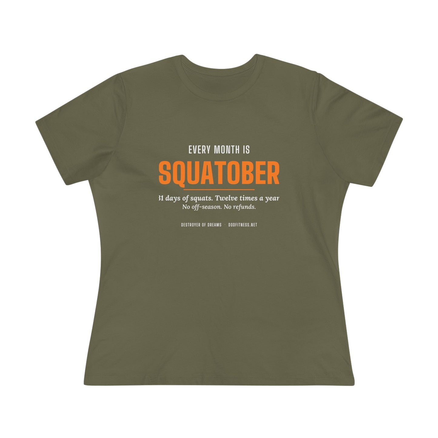 DoD Fitness - Squatober Women's Tee