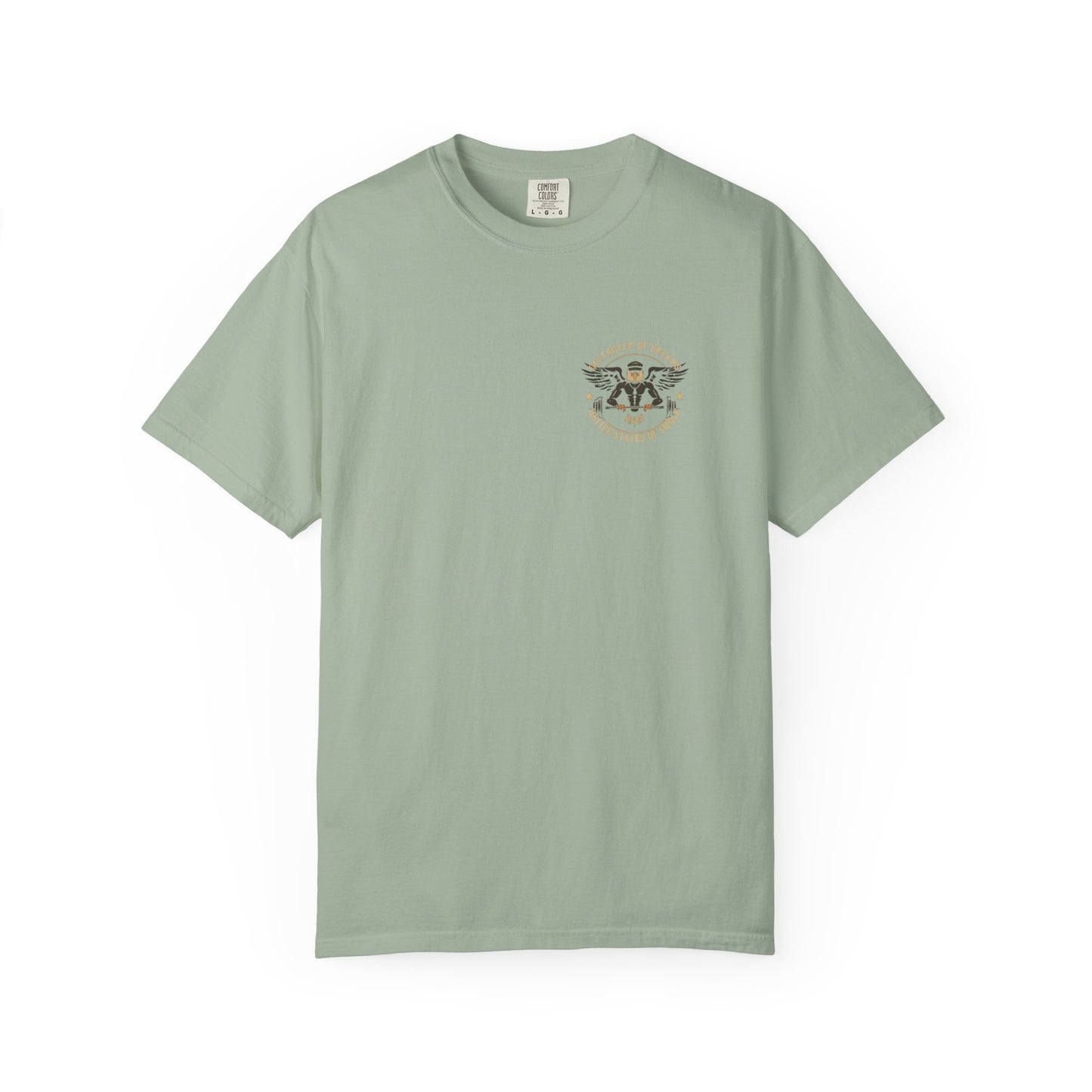 United We Serve - Military men's tee in Bay - funny gym shirt by DoD Fitness