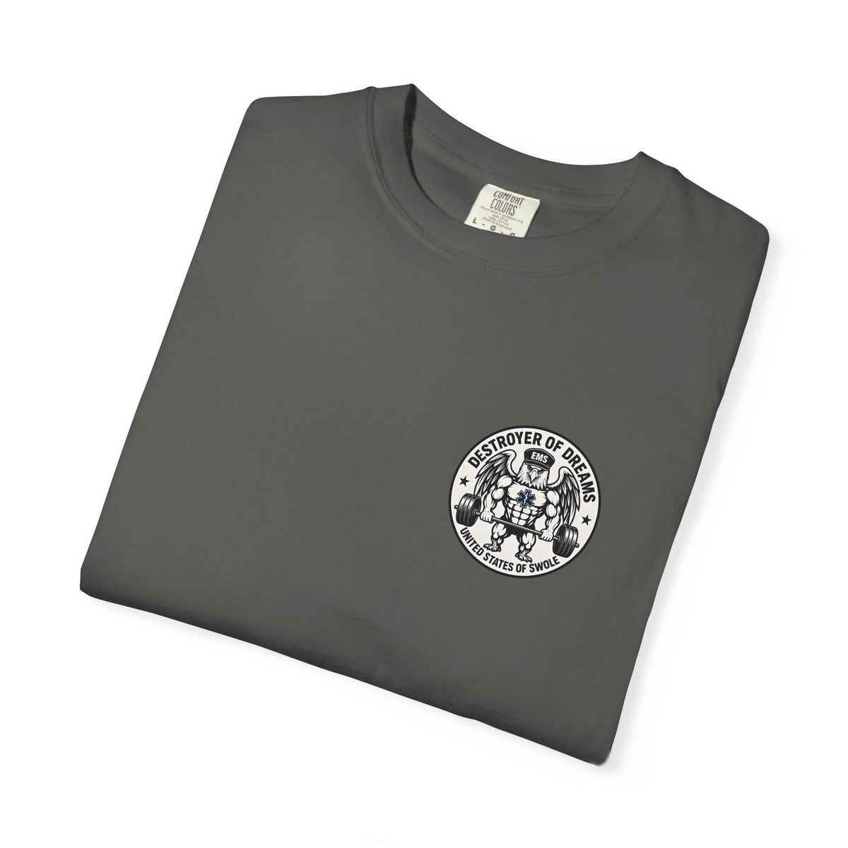 Thin Green Line men's tee - funny gym shirt by DoD Fitness