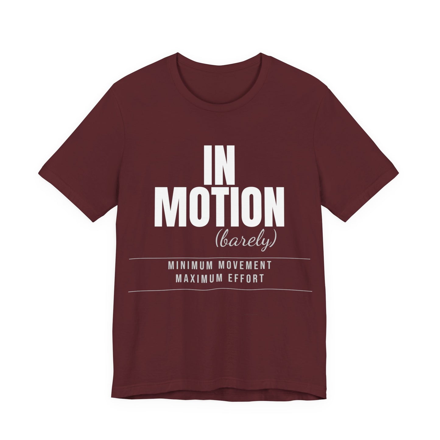 DoD Fitness - In Motion - Barely Moving Men's Tee