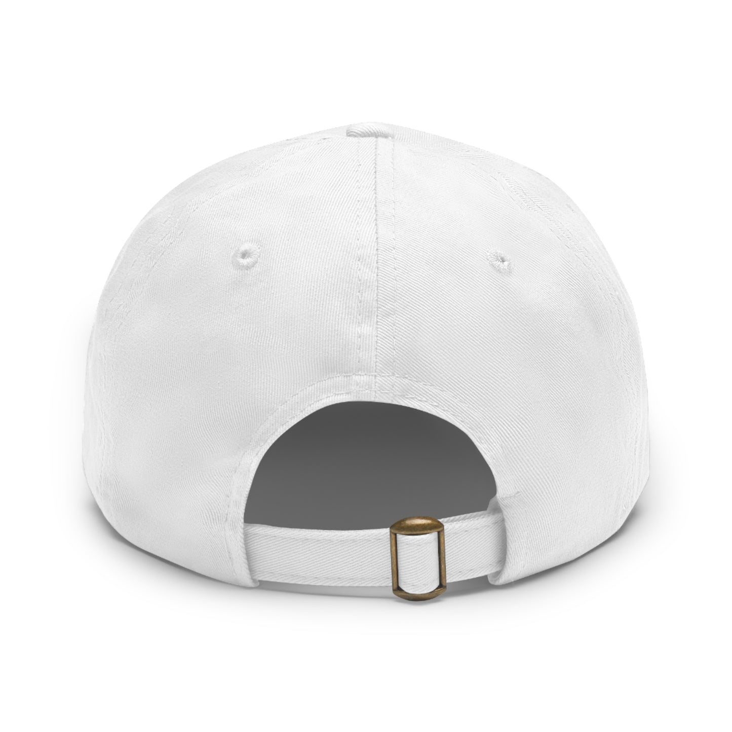 DOD Dad Hat with Leather Patch (Round)