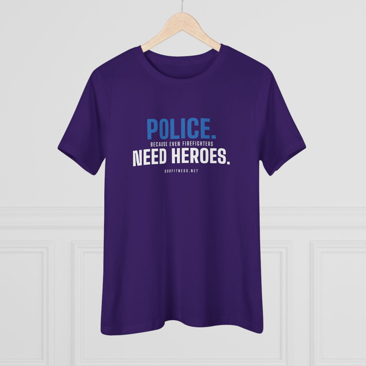 DoD Fitness - Police Need Heroes Women's Tee