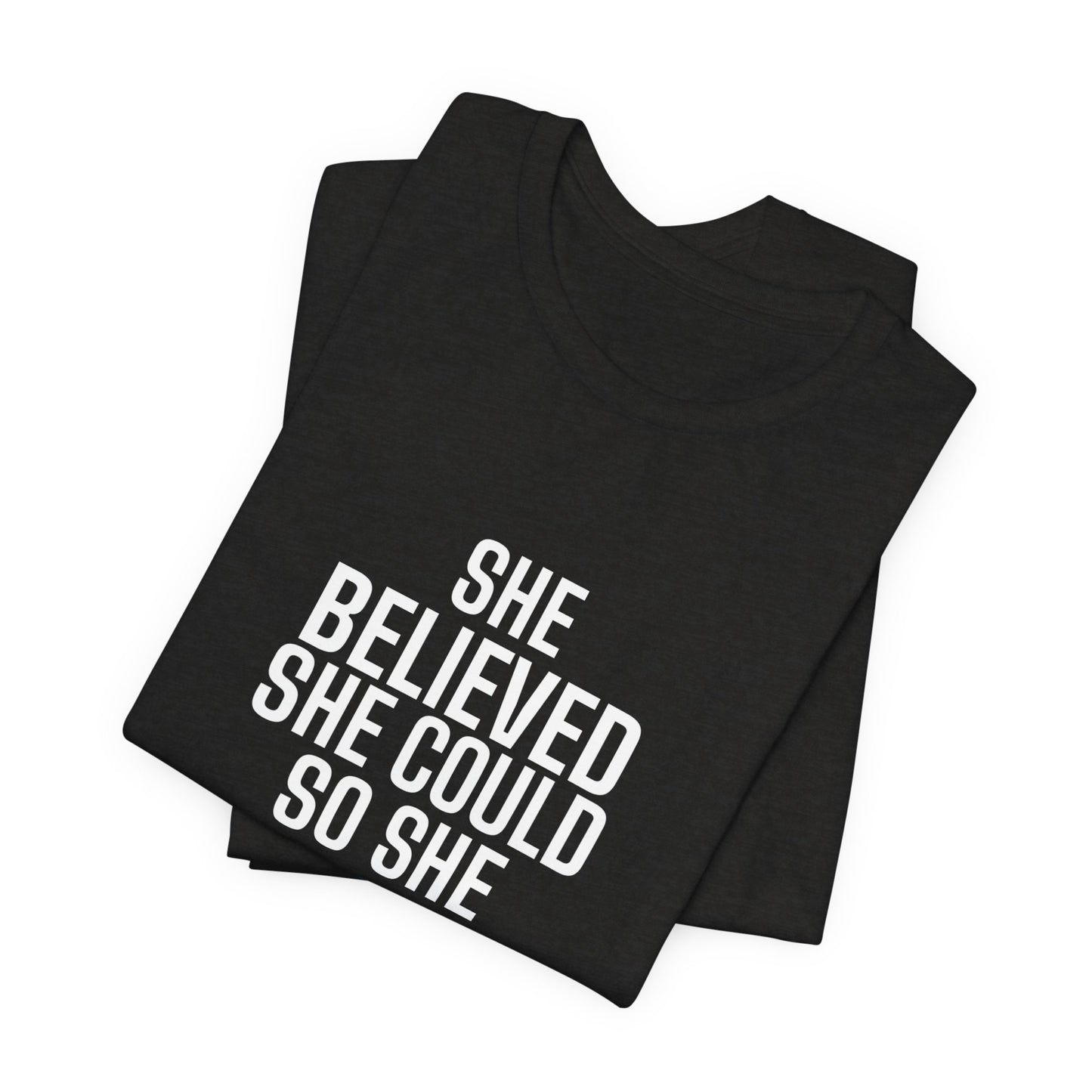 DoD Fitness - She Believed Tee