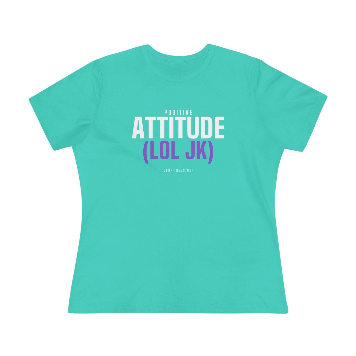 DoD Fitness - Attitude Women's Tee
