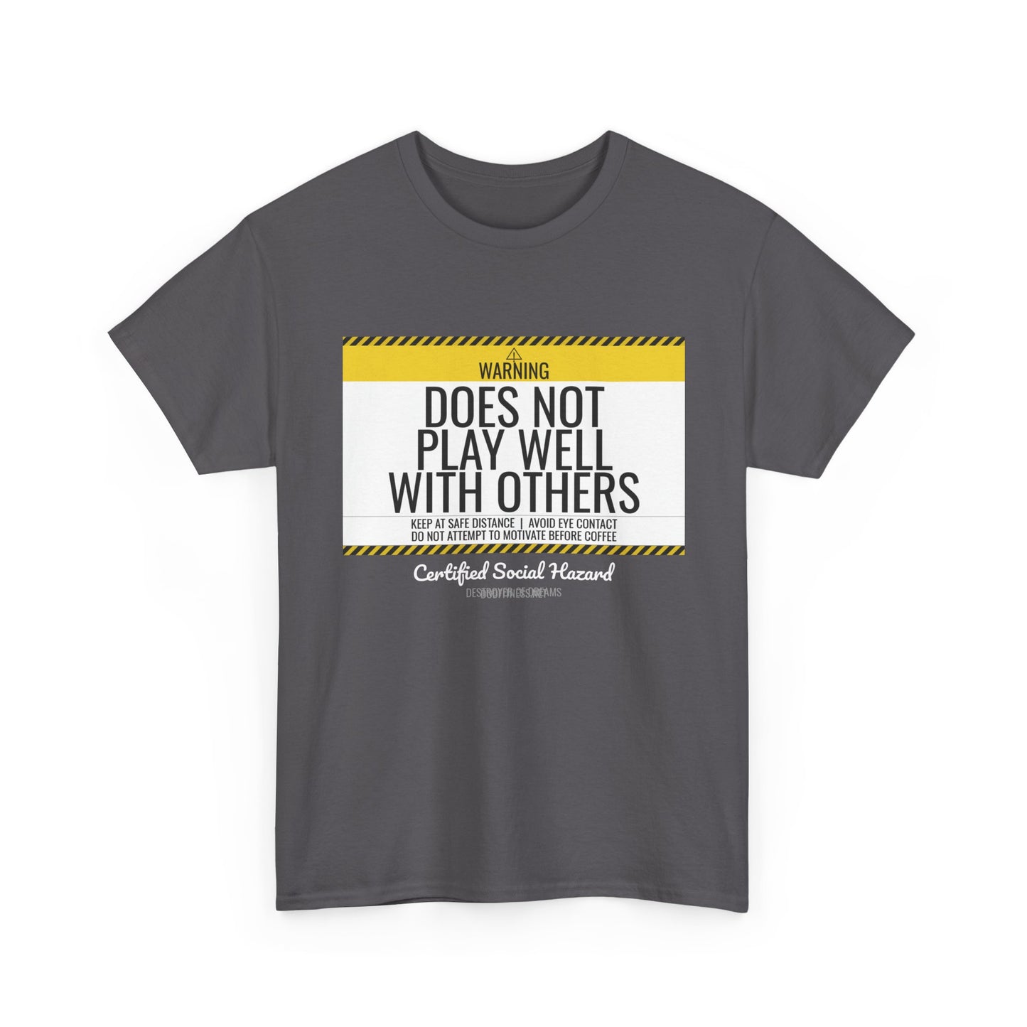 DoD Fitness - Warning Label Women's Tee