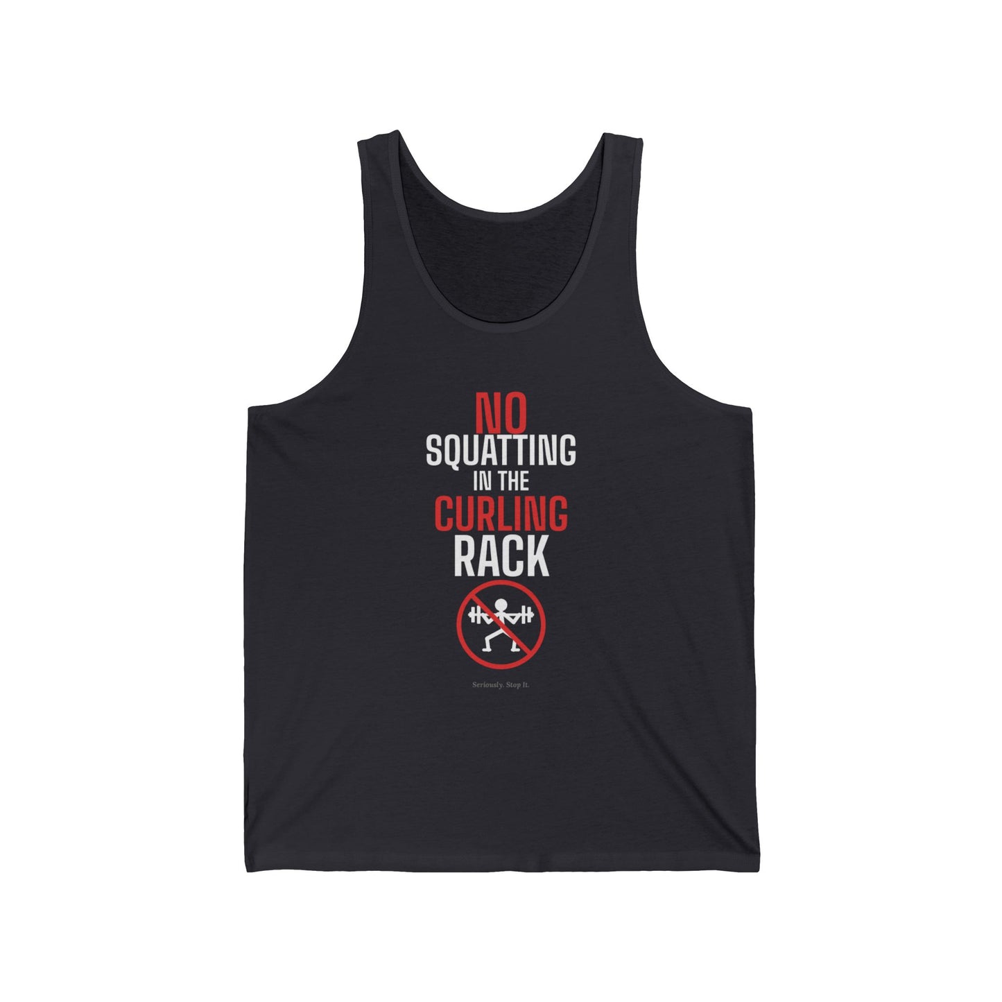 DoD Fitness - Curling Rack Tank
