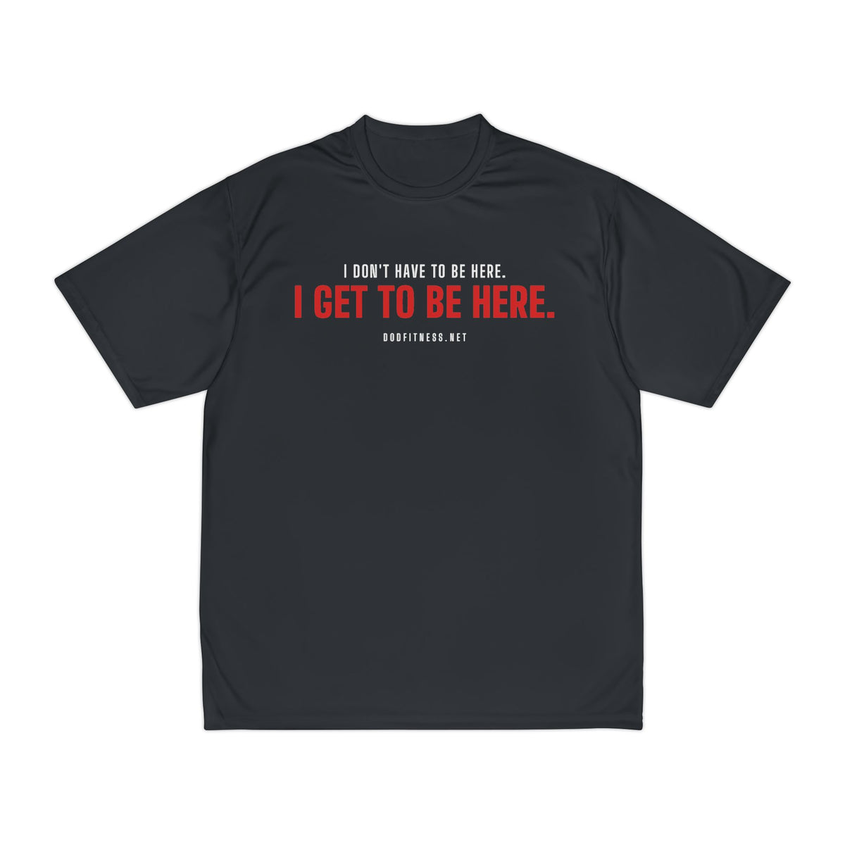 Have Get performance tee in Black - funny gym shirt by DoD Fitness