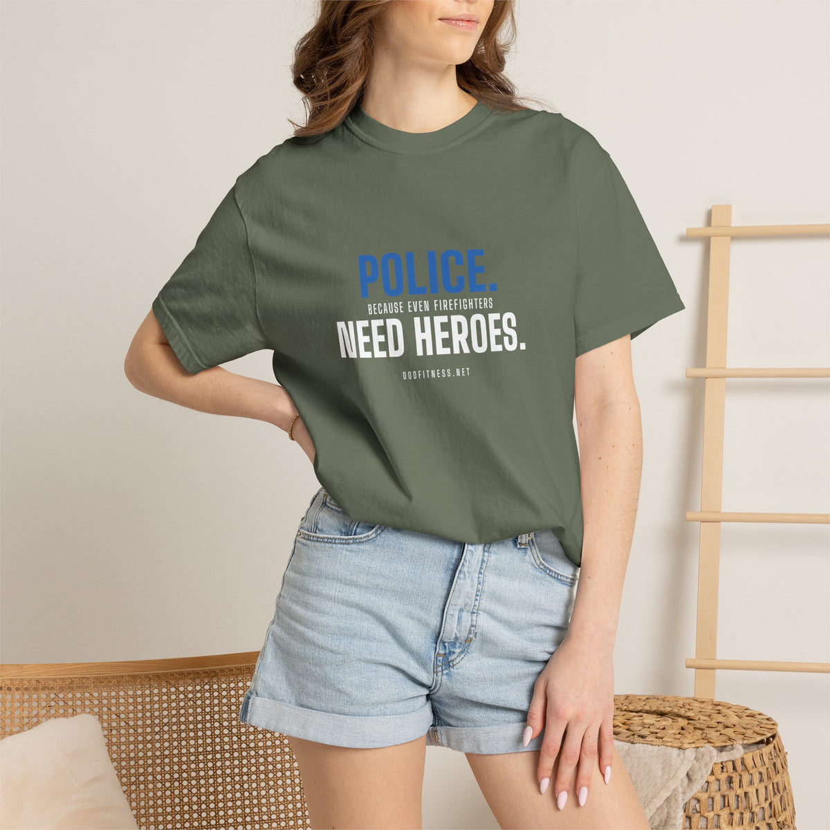 DoD Fitness - Police Need Heroes Men's Tee