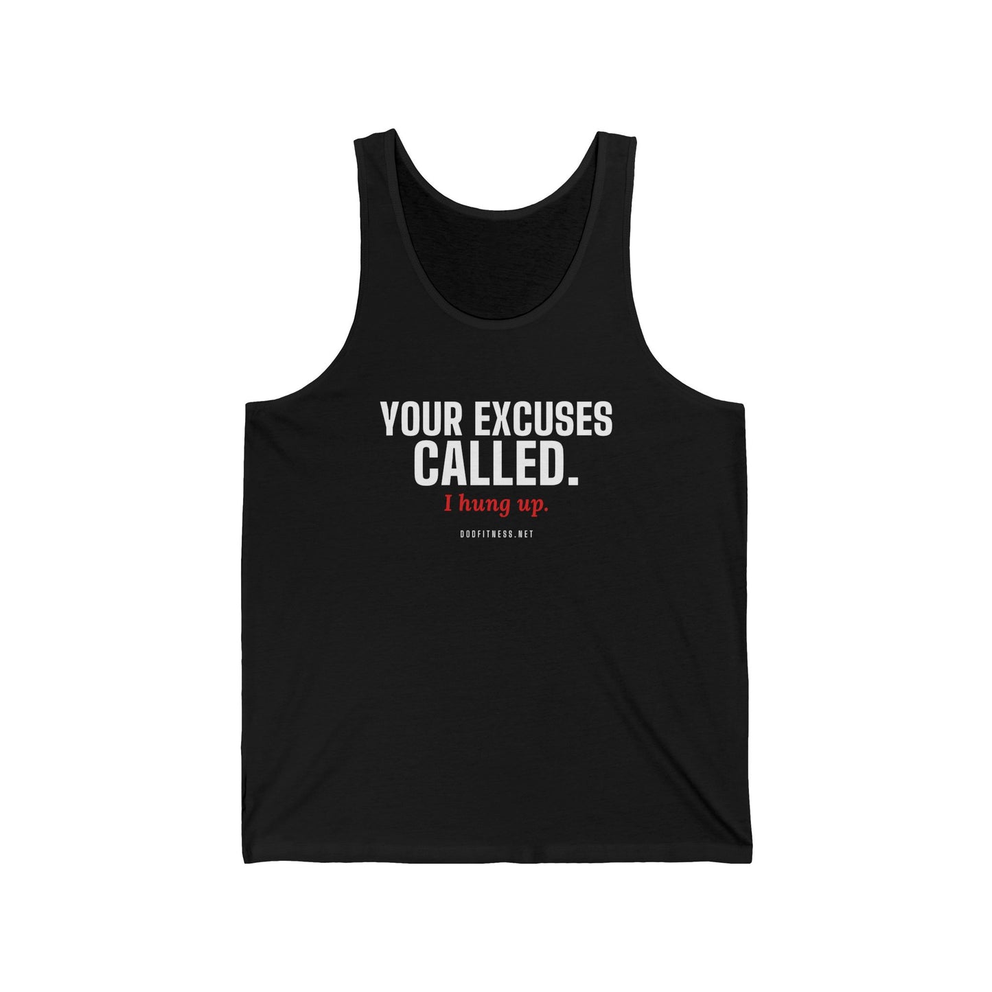 DoD Fitness - Excuses Called Men's Tank