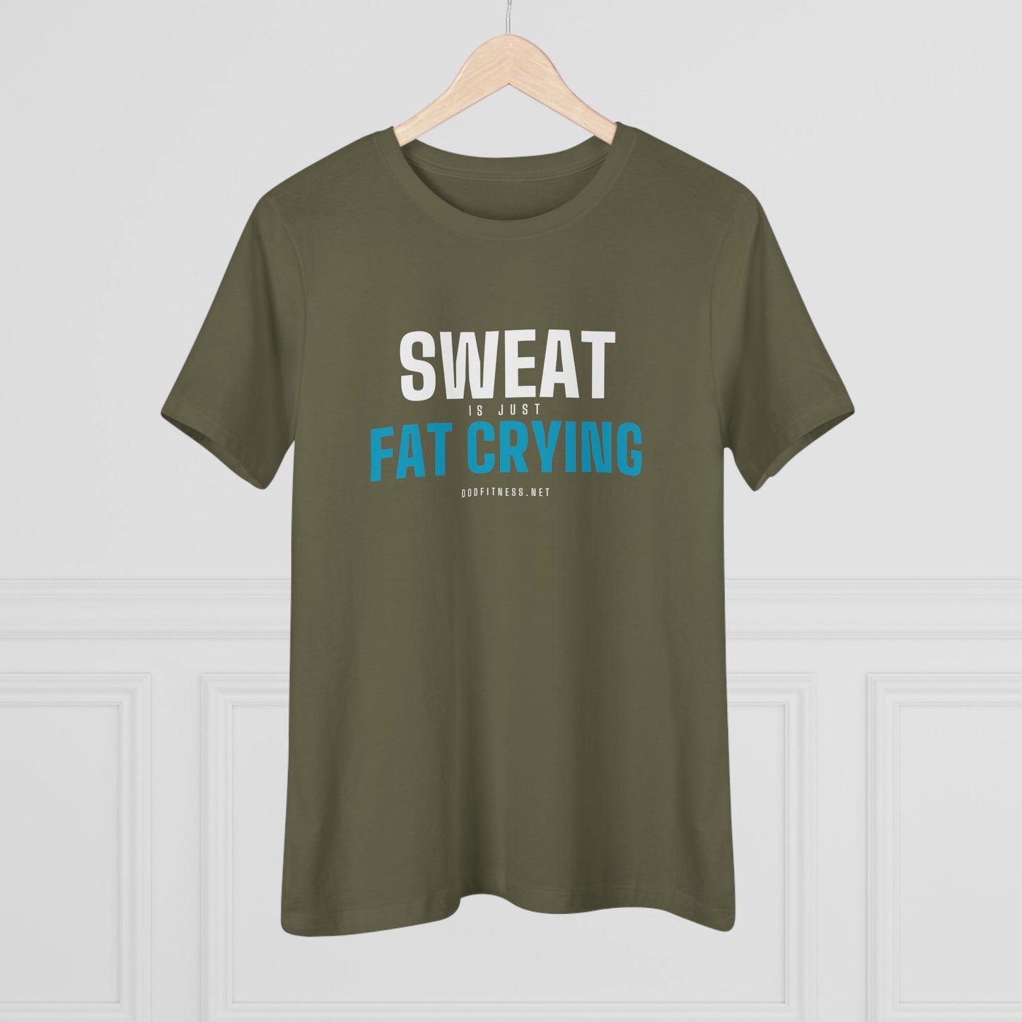 DoD Fitness - Fat Crying Frown Women's Tee