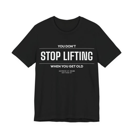 DoD Fitness - Stop Lifting B Tee