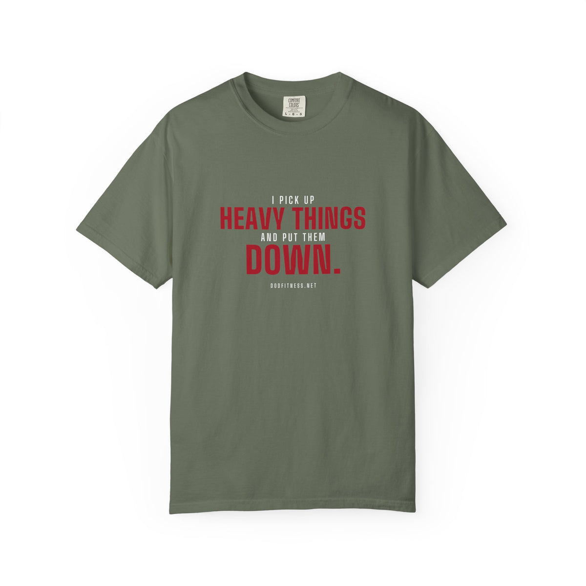 DoD Fitness - Heavy Things Men's Tee