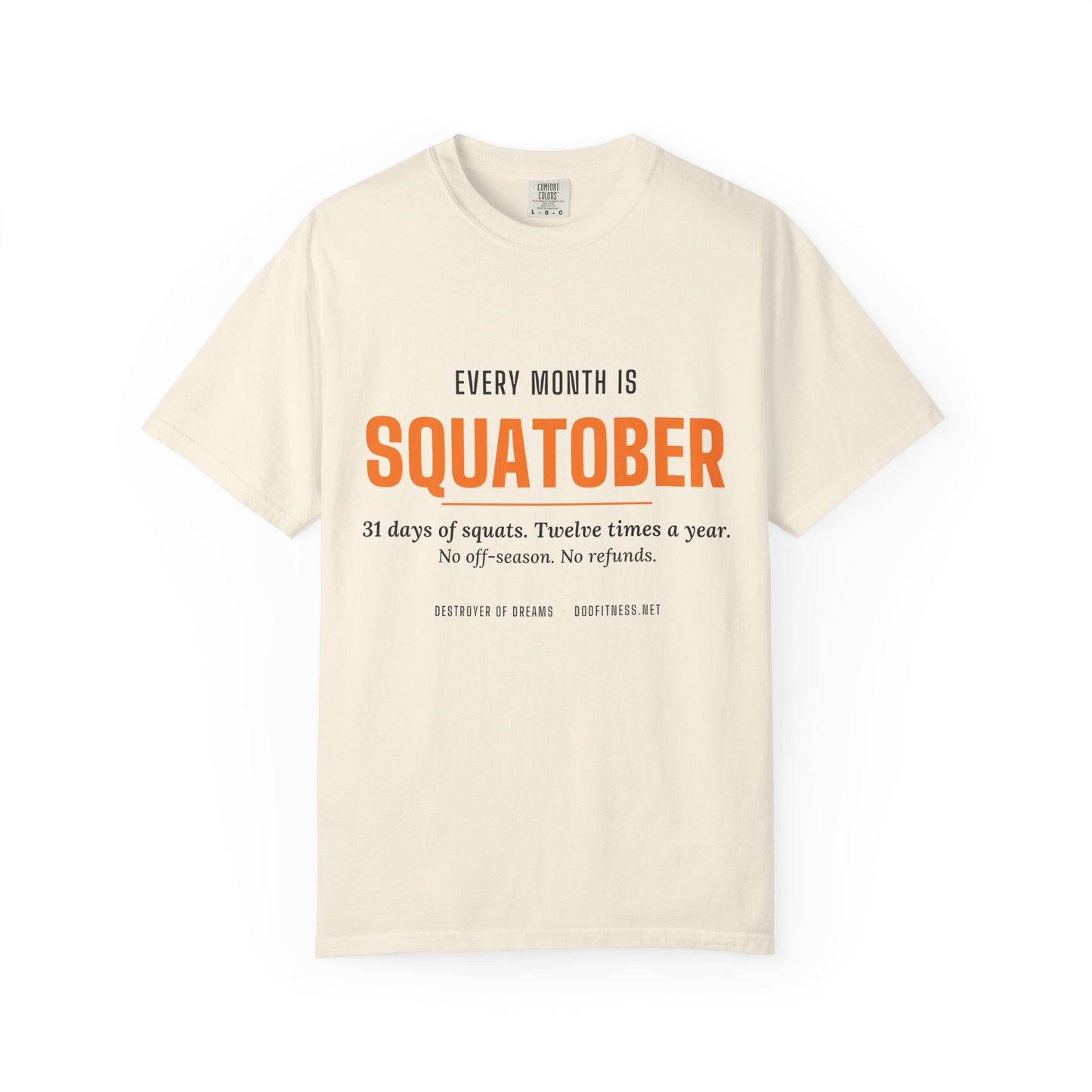 DoD Fitness - Squatober Men's Tee
