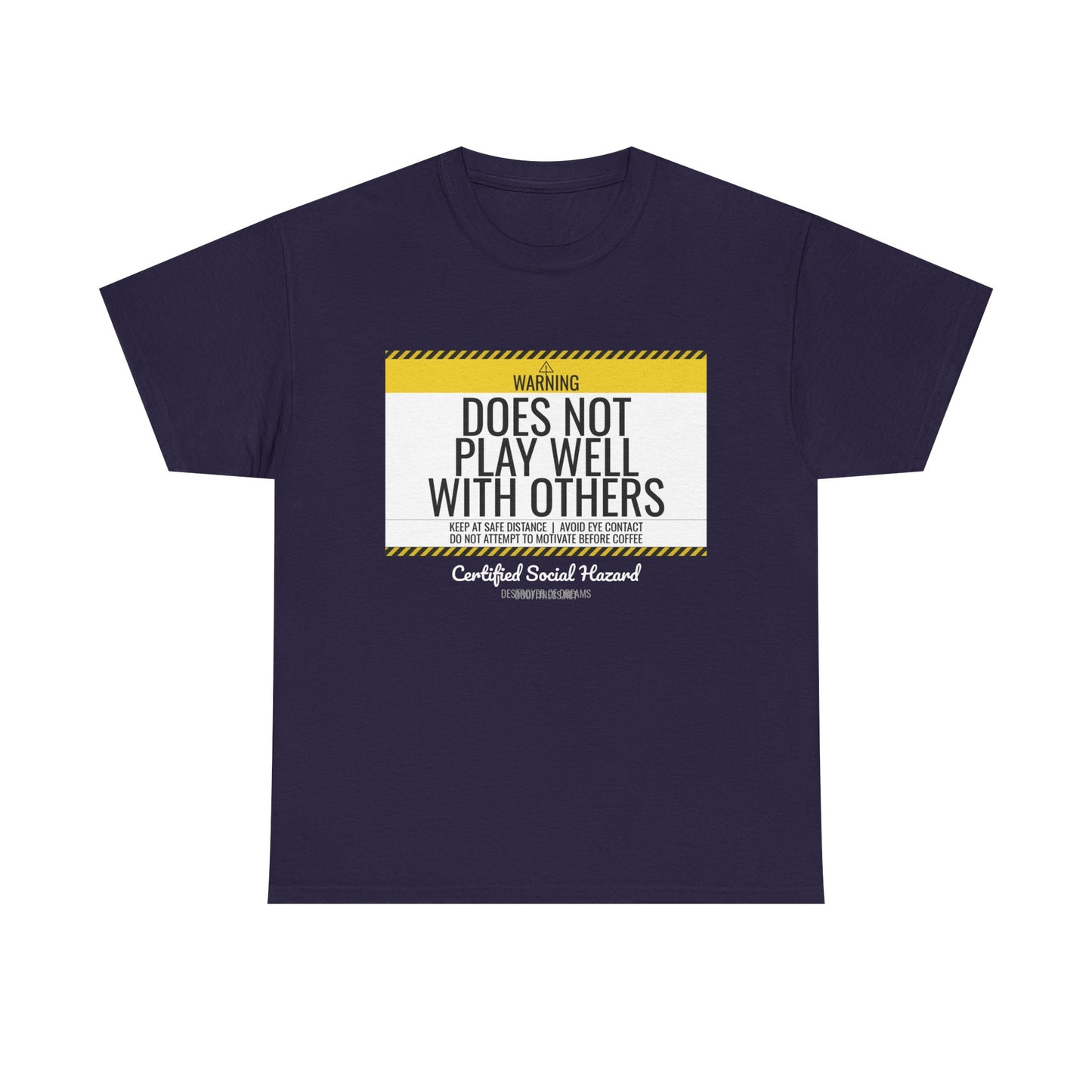 DoD Fitness - Warning Label Women's Tee