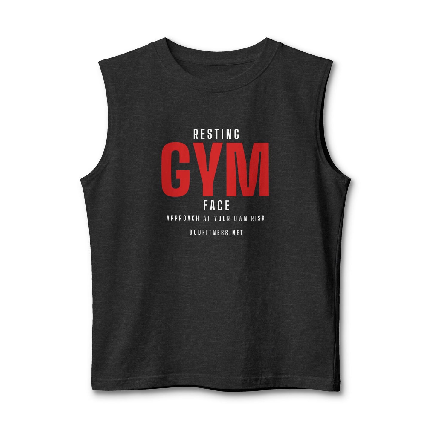 DoD Fitness - Resting Gym Face Stringer Tank