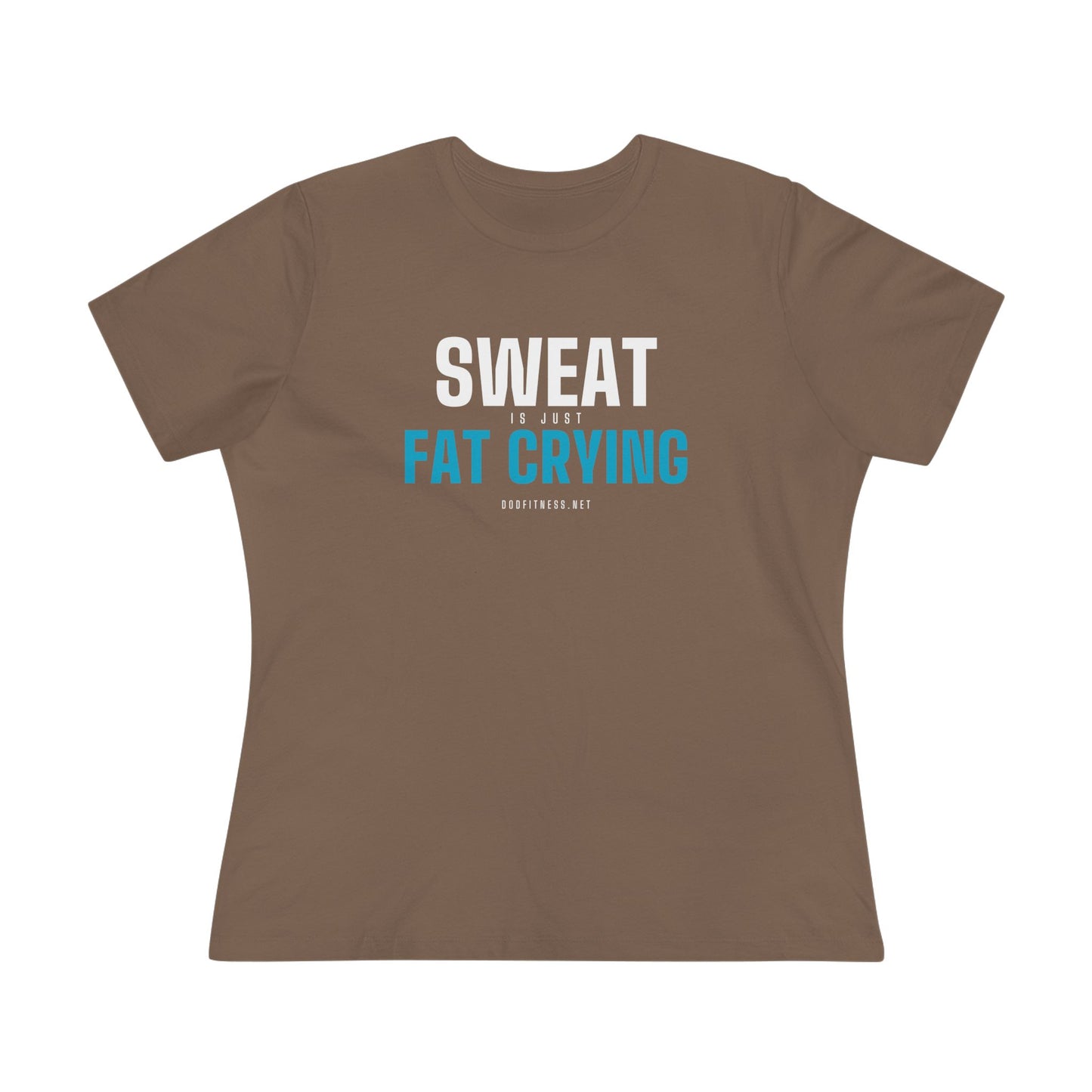 DoD Fitness - Fat Crying Frown Women's Tee