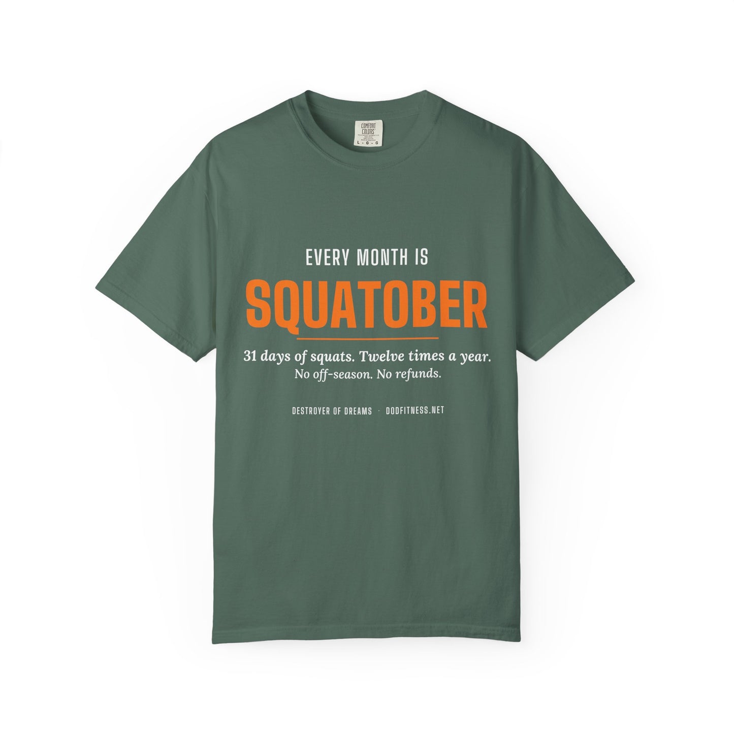 DoD Fitness - Squatober Men's Tee