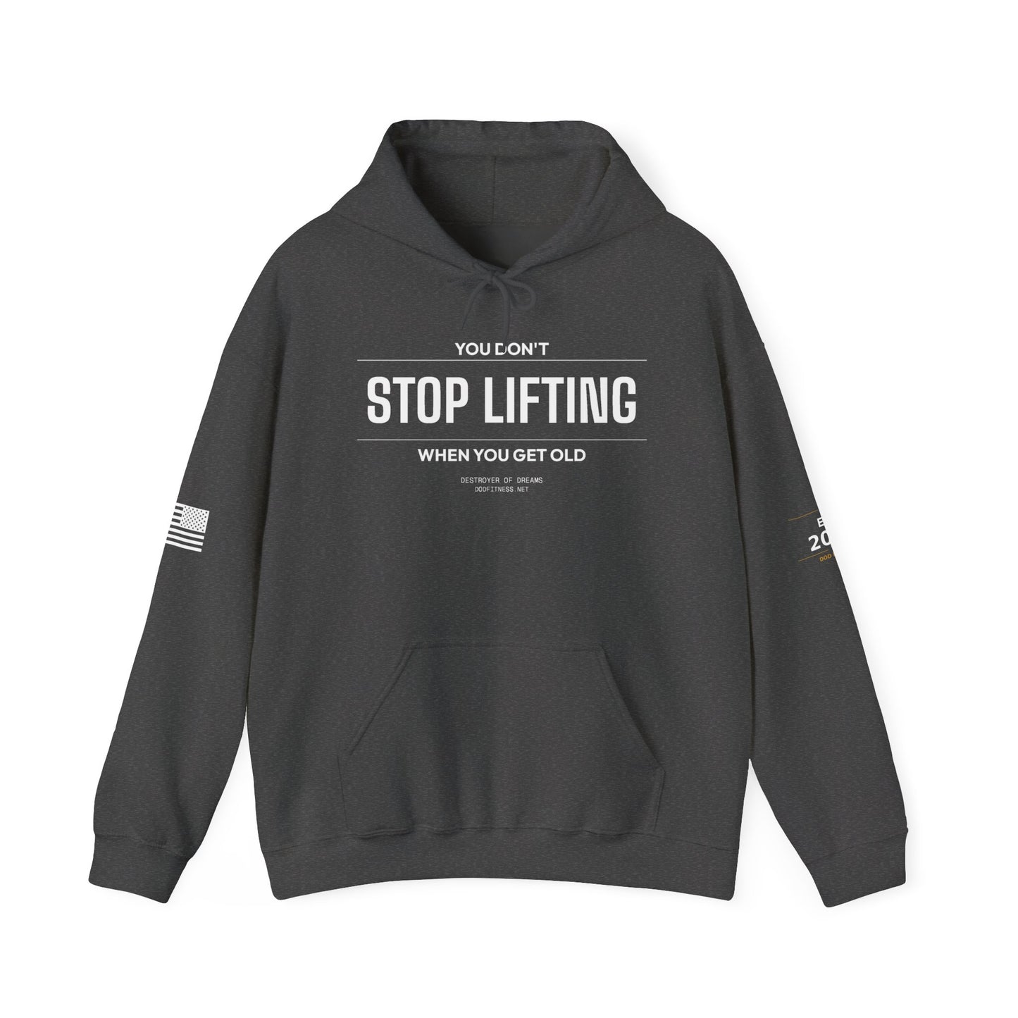 DoD Fitness - Stop Lifting B Hoodie