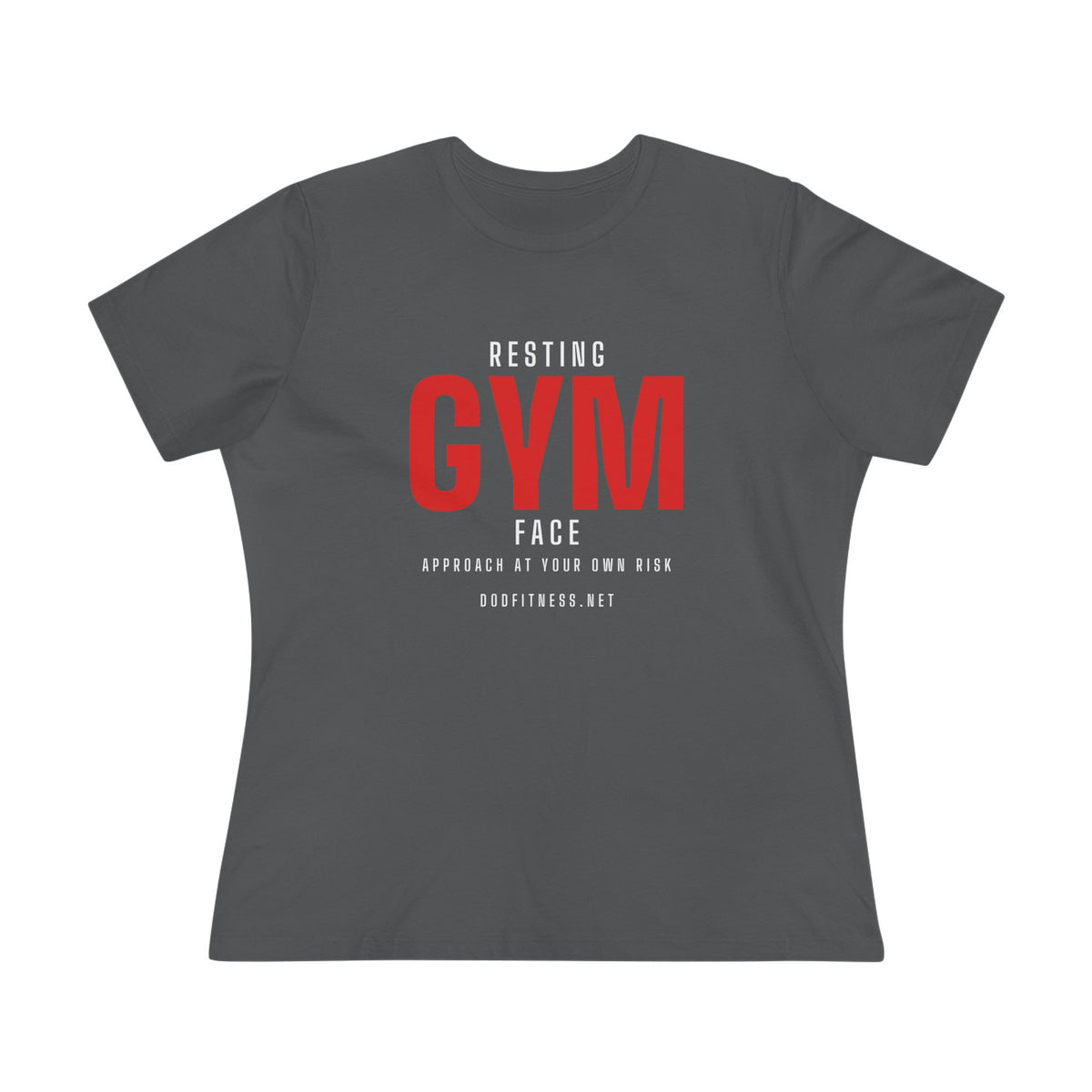 DoD Fitness - Resting Gym Face Women's Tee