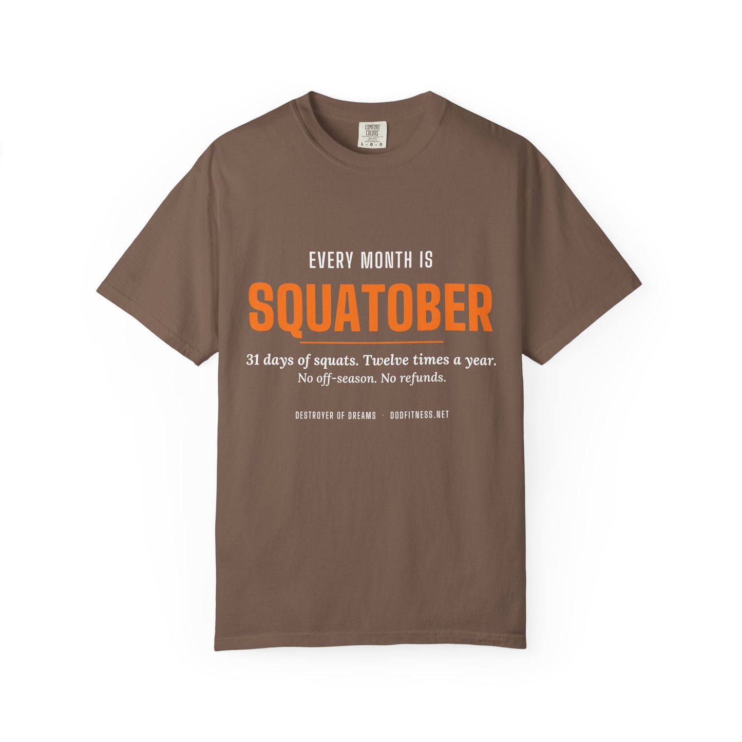 DoD Fitness - Squatober Men's Tee