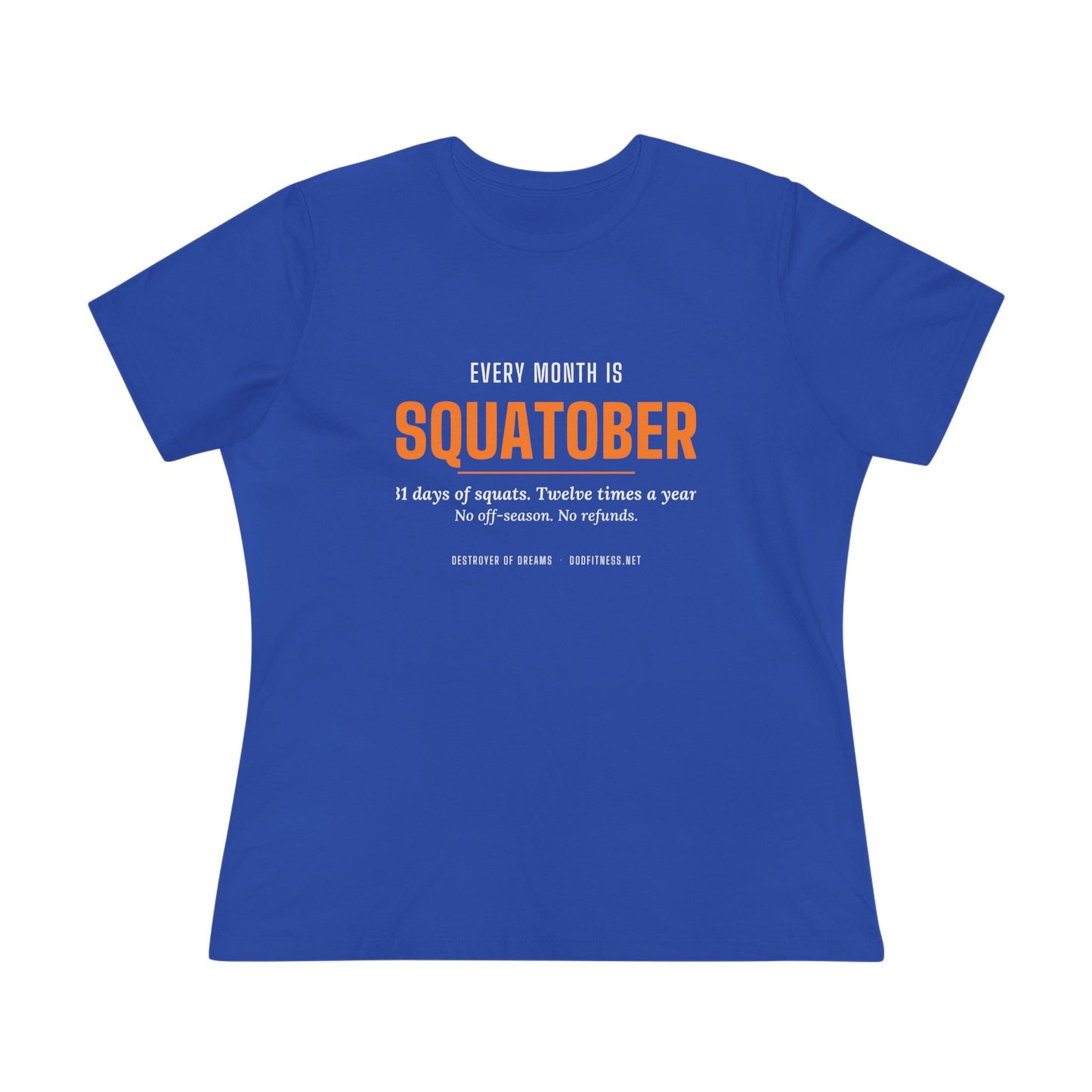 DoD Fitness - Squatober Women's Tee