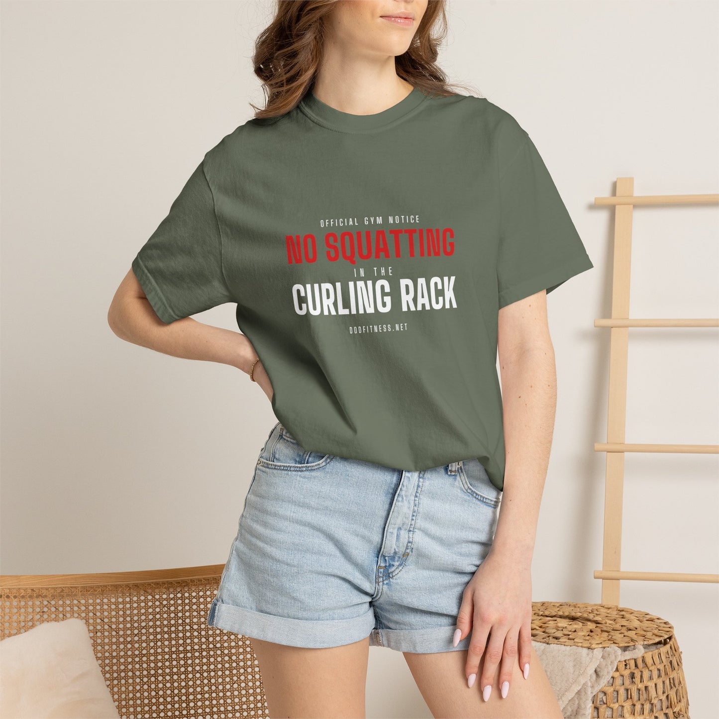DoD Fitness - Curling Rack Men's Tee