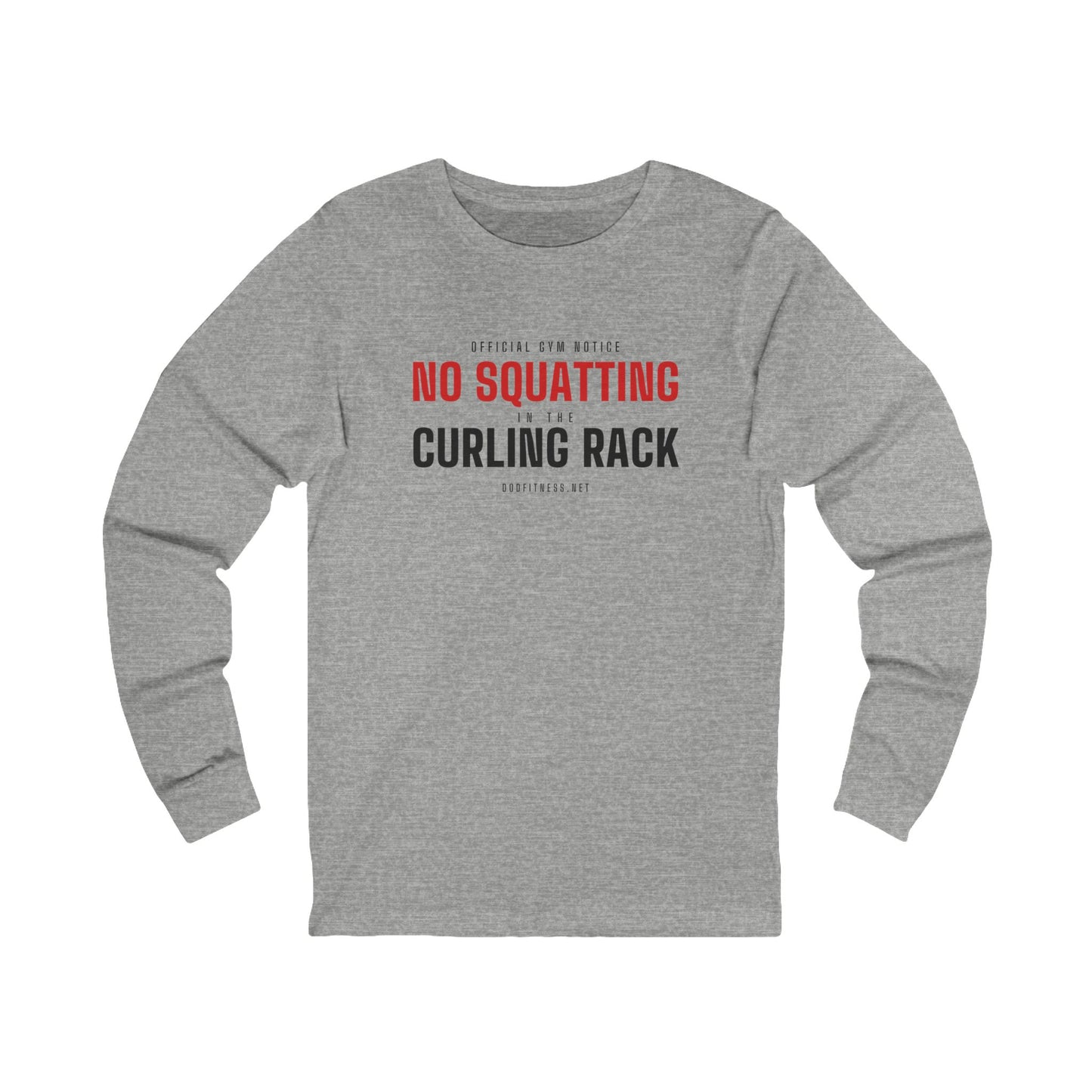 DoD Fitness - Curling Rack Long Sleeve