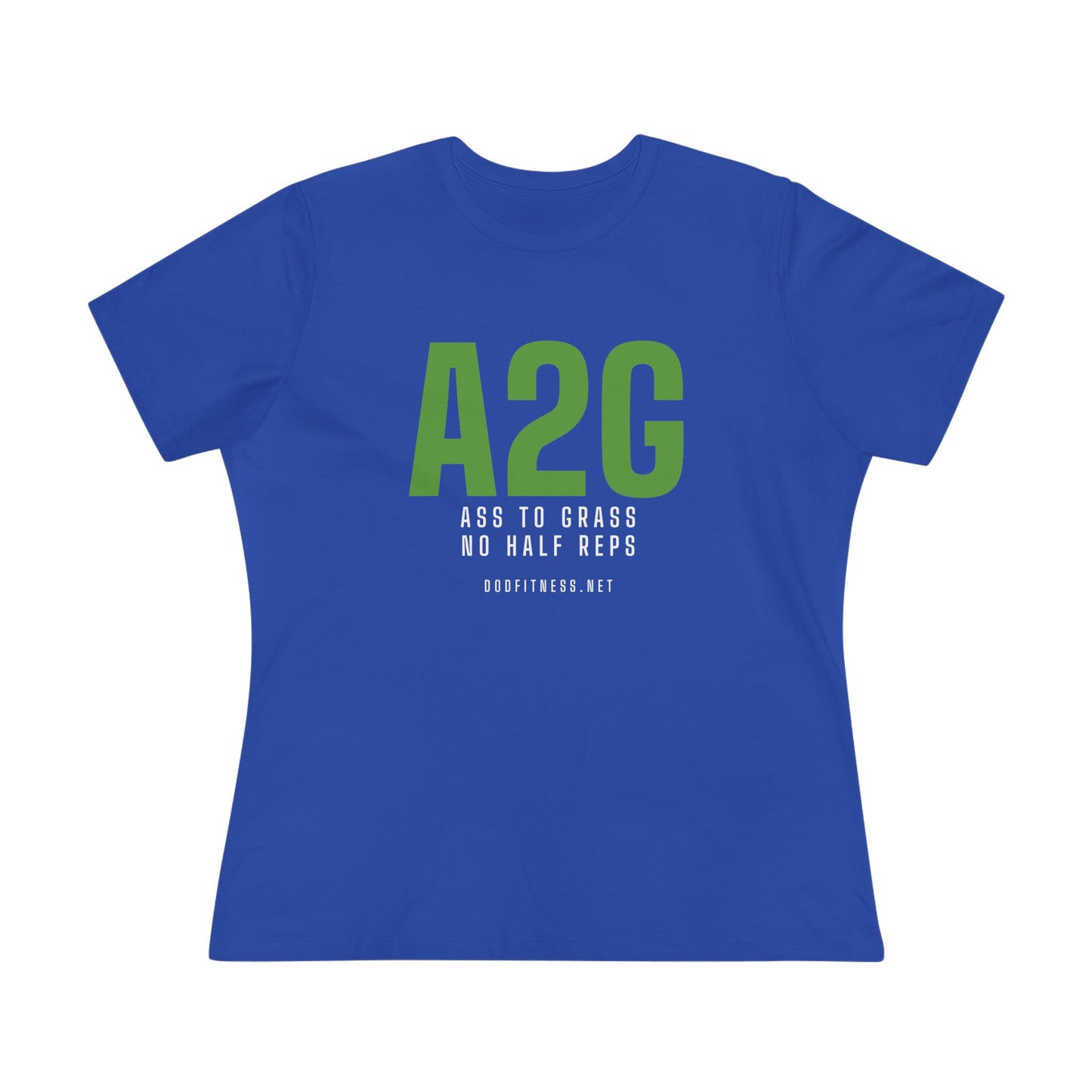 DoD Fitness - A2G - No Half Reps Women's Tee