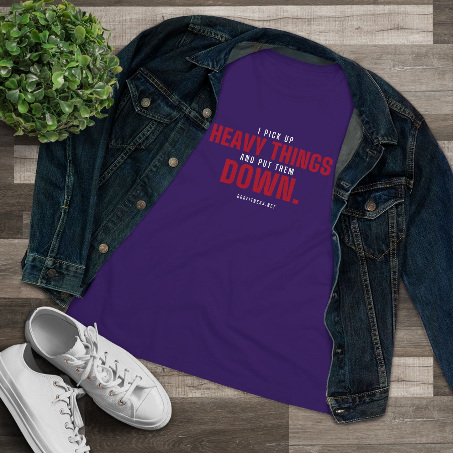 DoD Fitness - Heavy Things Women's Tee