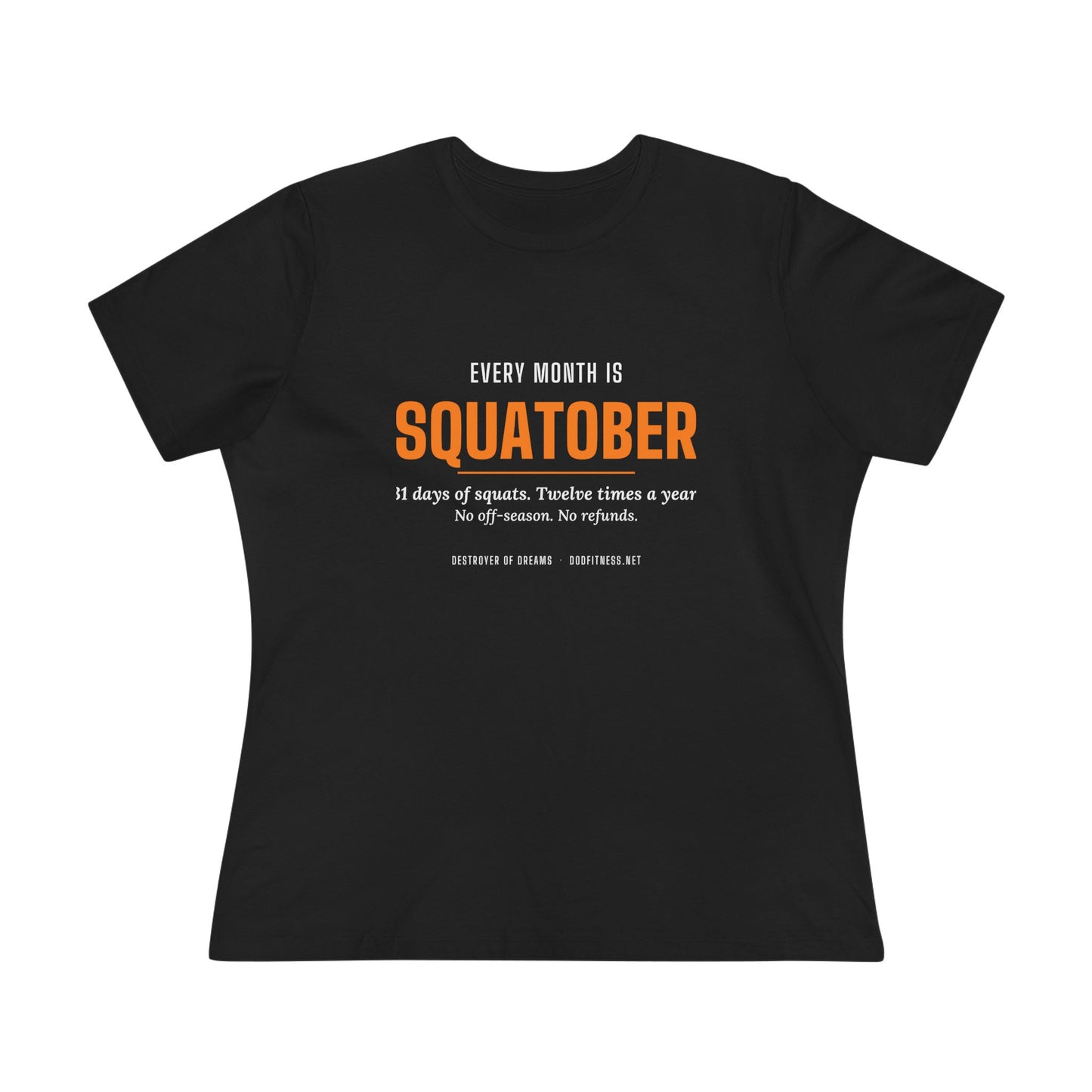 DoD Fitness - Squatober Women's Tee