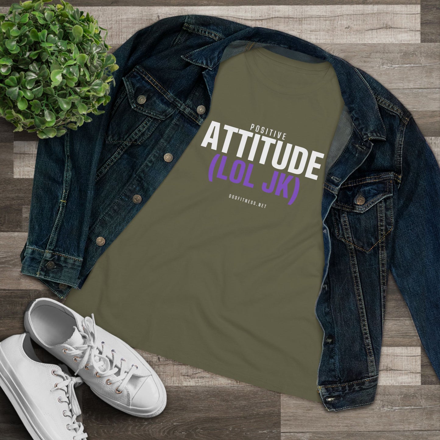 DoD Fitness - Attitude Women's Tee