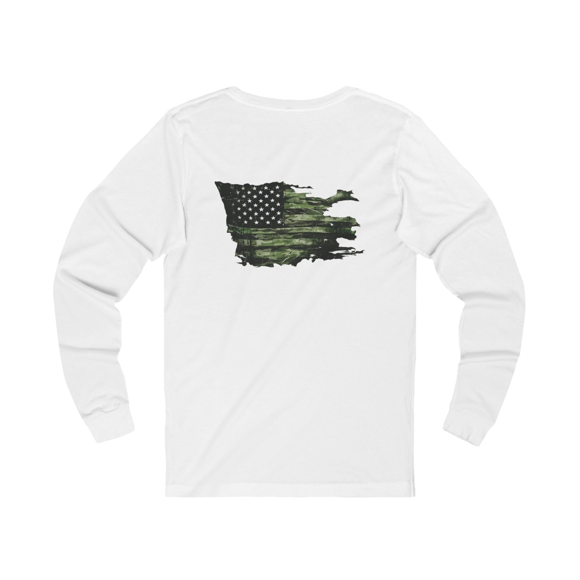 United We Serve - Military long sleeve - funny gym shirt by DoD Fitness