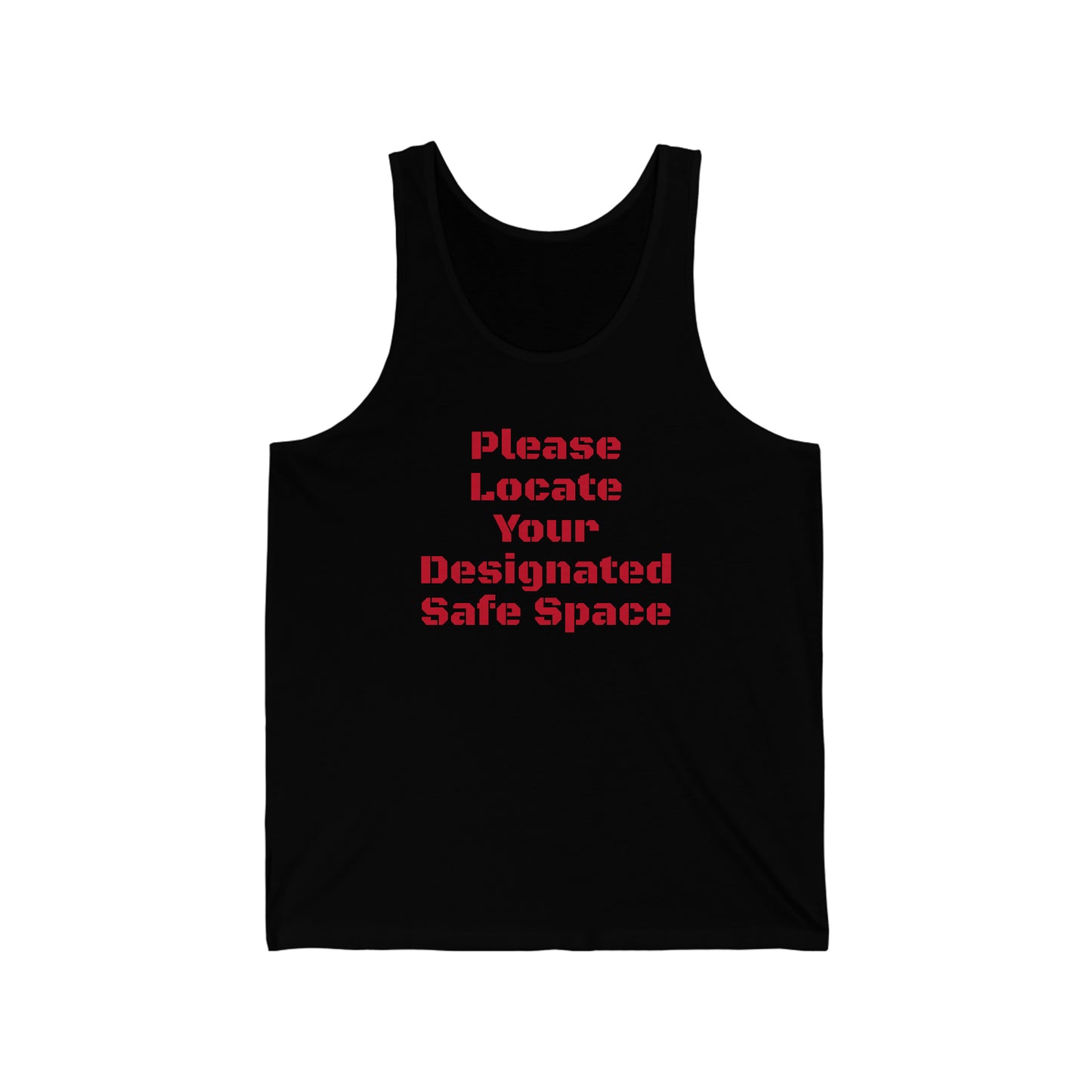 DoD Safe Space Unisex Jersey Tank