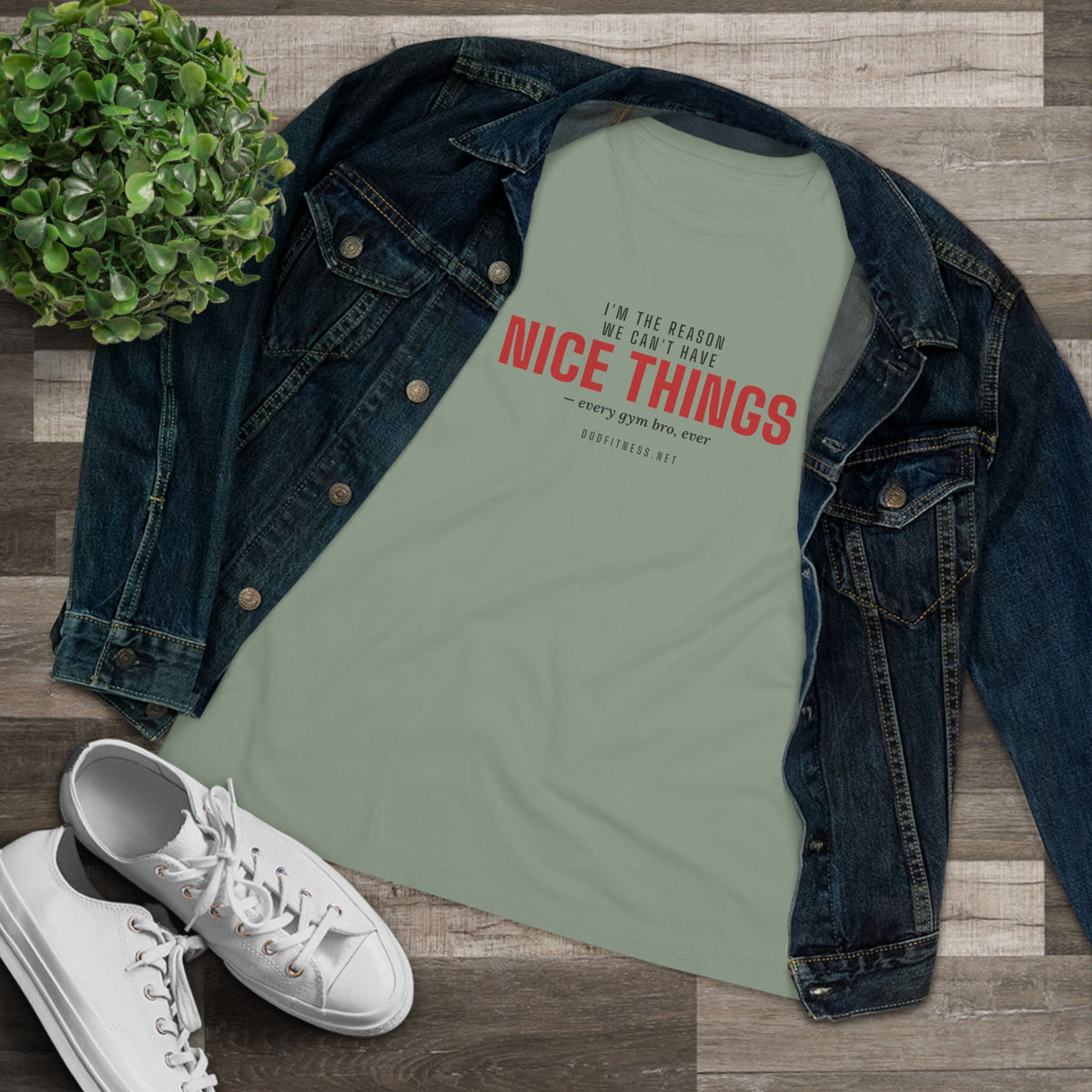 DoD Fitness - Nice Things Women's Tee