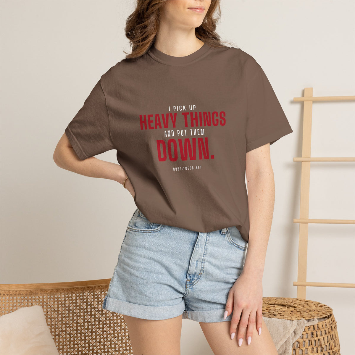 DoD Fitness - Heavy Things Men's Tee