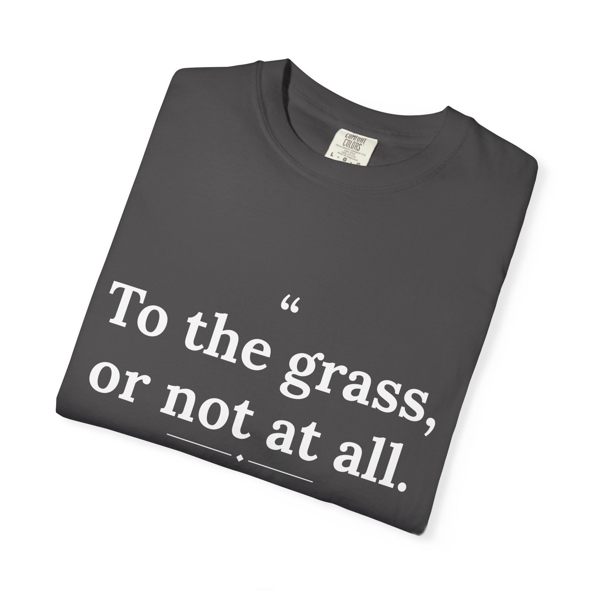 Assticles - To The Grass Or Not At All men's tee - funny gym shirt by DoD Fitness
