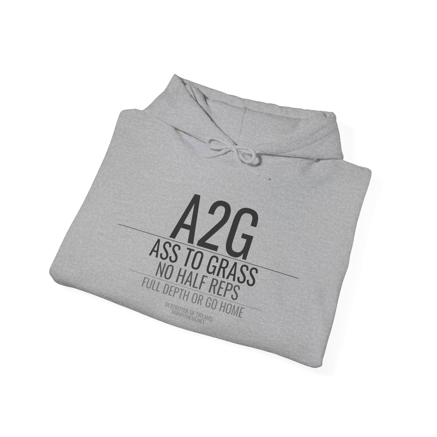 DoD Fitness - A2G - No Half Reps Hoodie