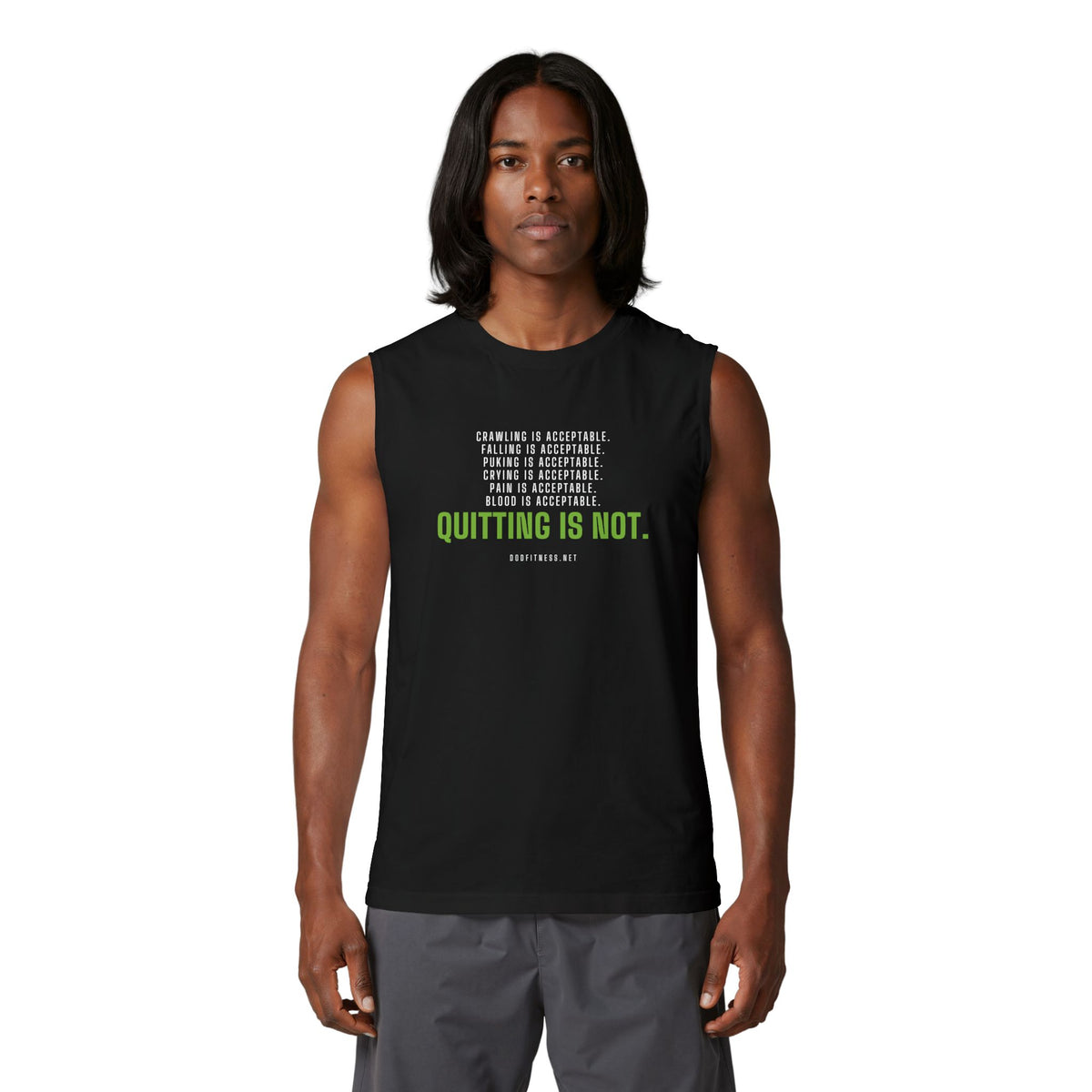 DoD Fitness - Quitting Is Not Stringer Tank