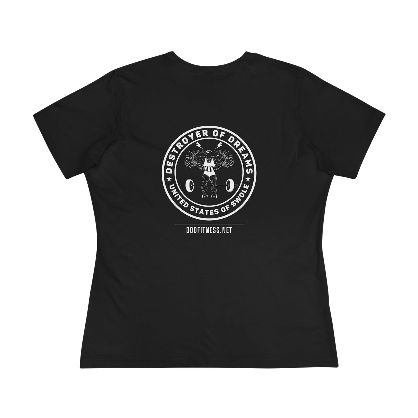 DoD Fitness - Warning Label Women's Tee