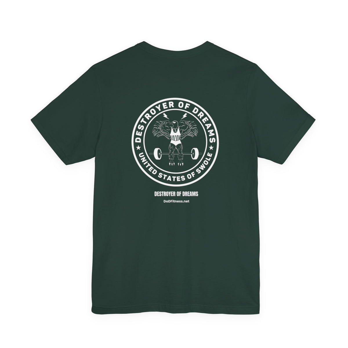 Big Weights men's tee - funny gym shirt by DoD Fitness