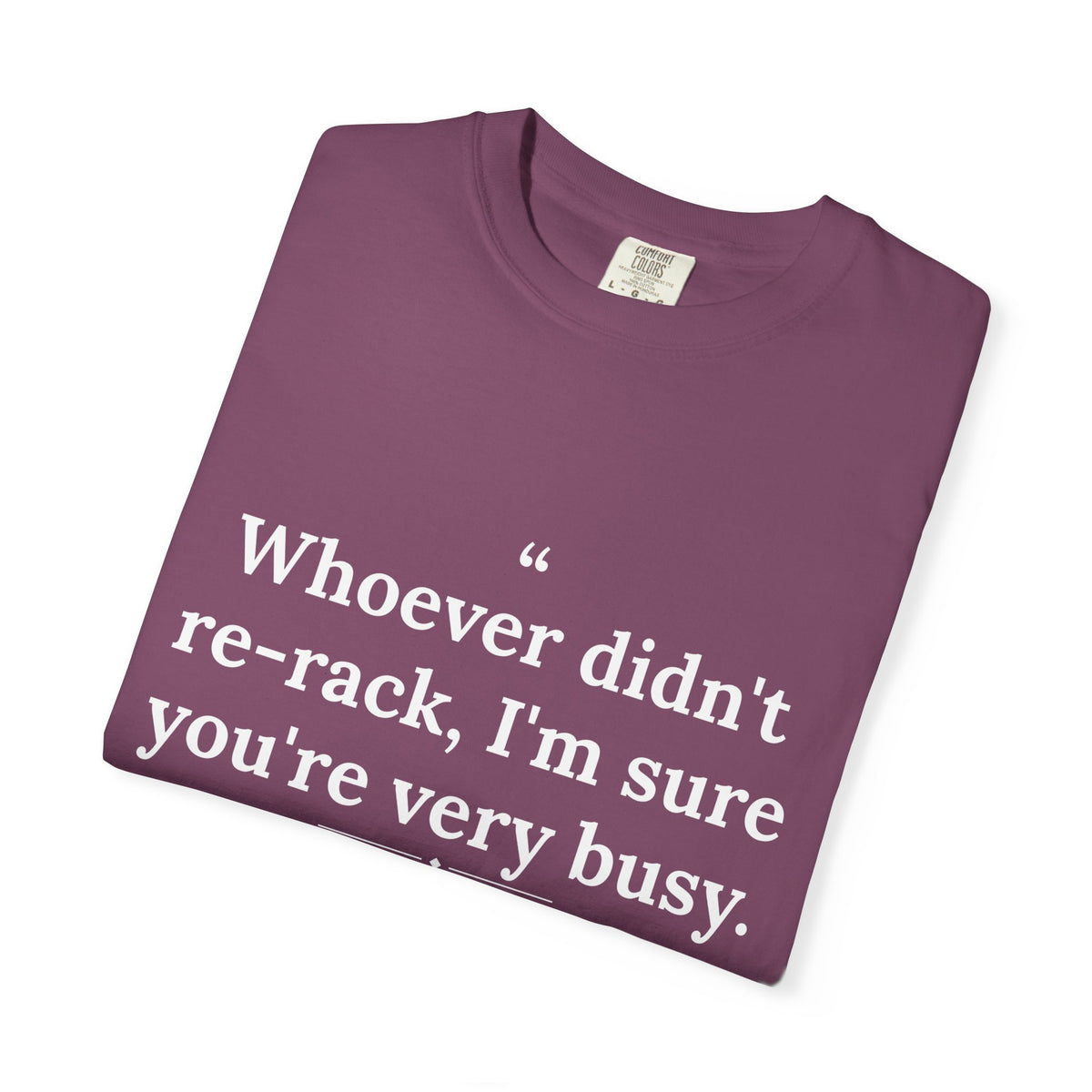 Passivitis - I'm Sure You're Very Busy men's tee - funny gym shirt by DoD Fitness