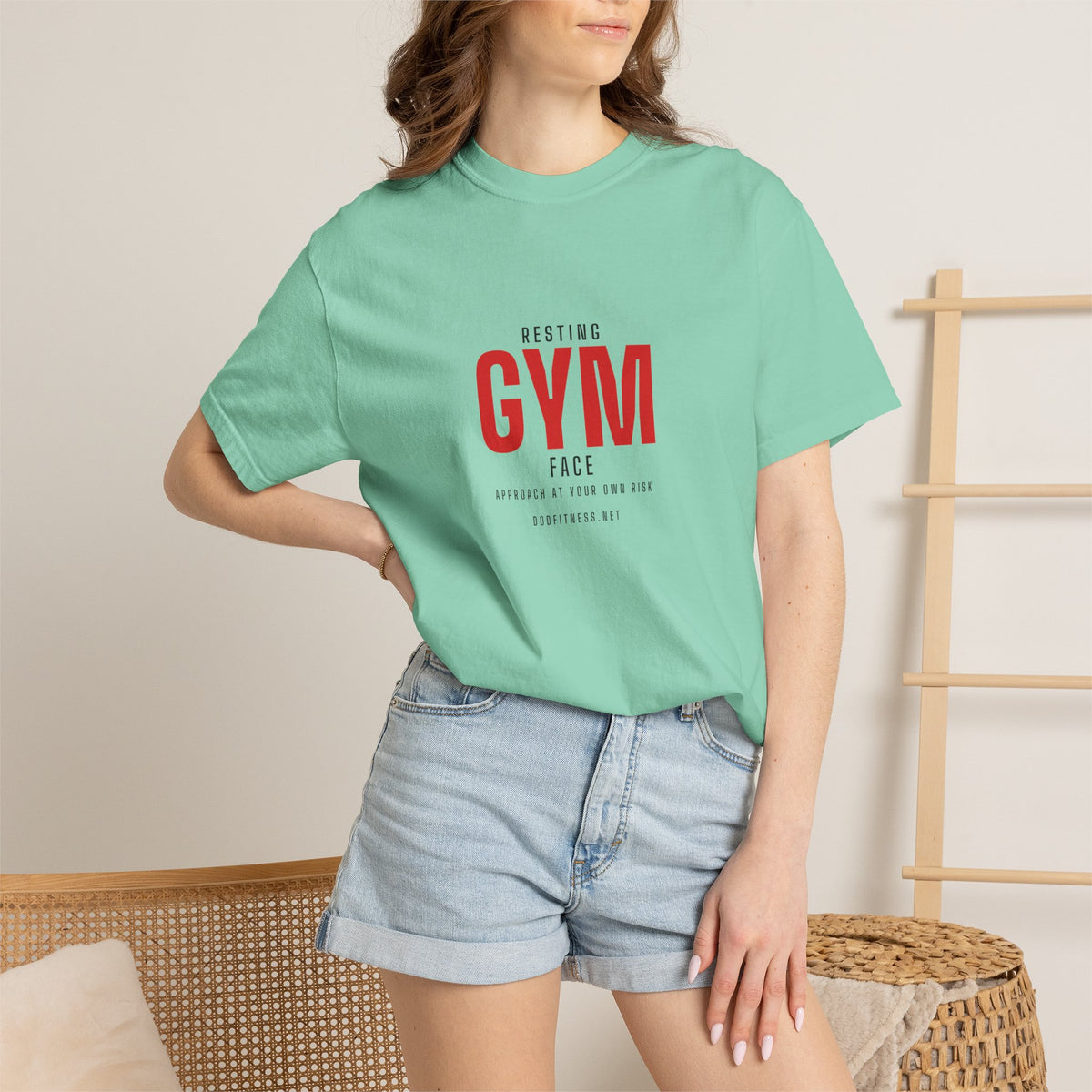 DoD Fitness - Resting Gym Face Men's Tee
