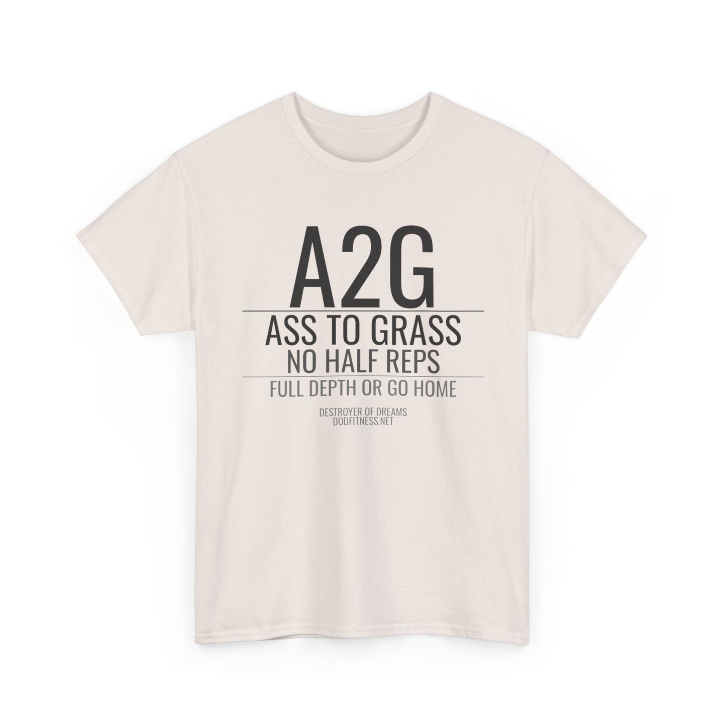 DoD Fitness - A2G - No Half Reps Women's Tee