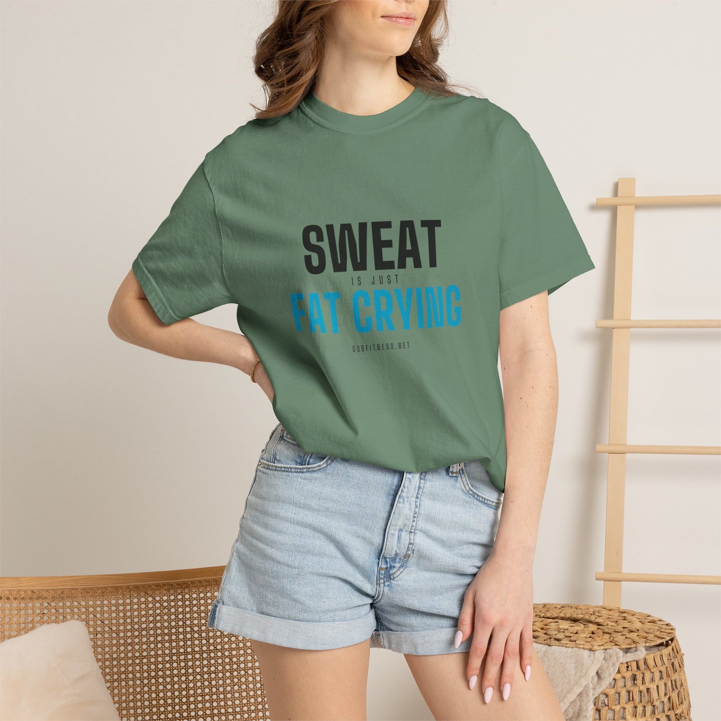 DoD Fitness - Fat Crying Frown Men's Tee