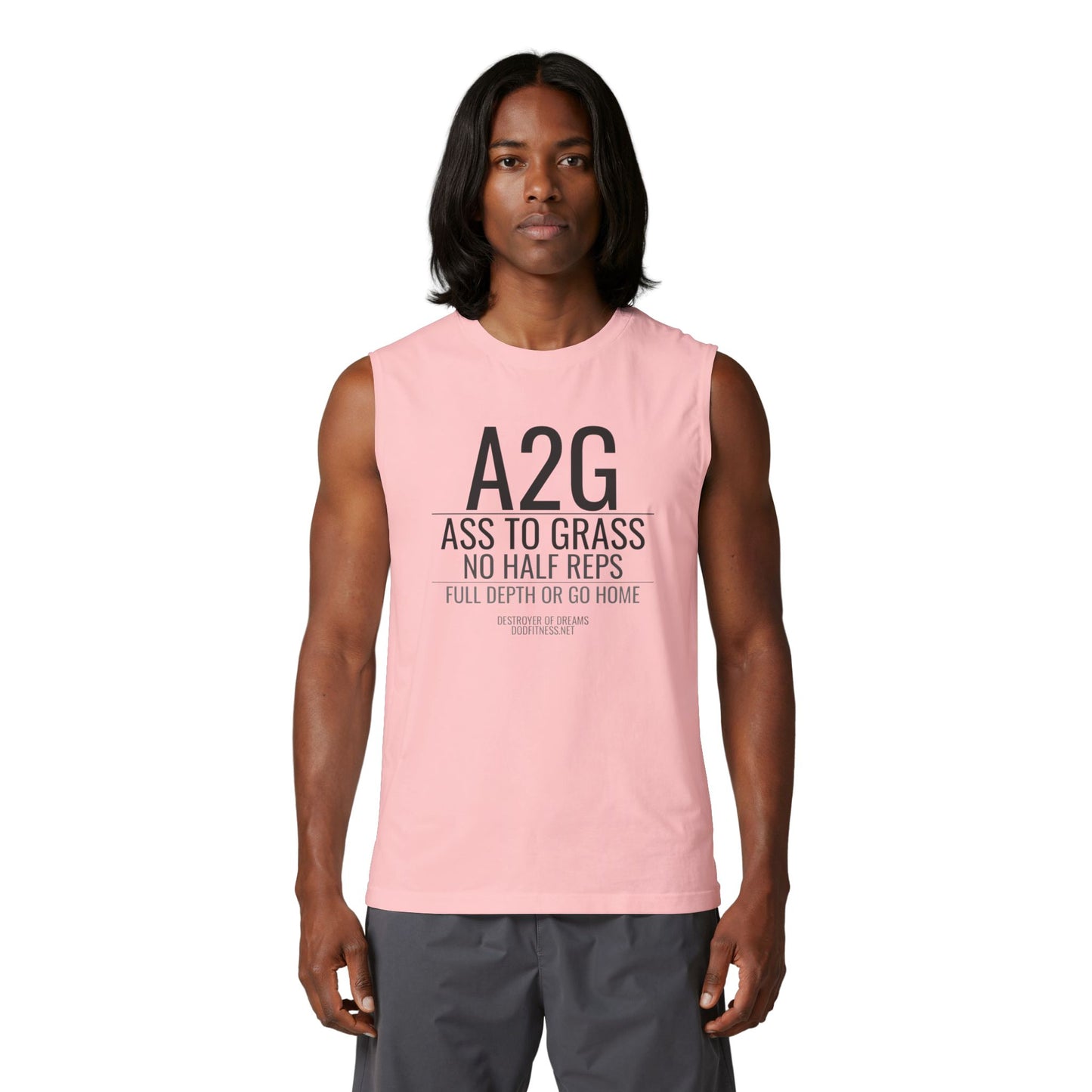 DoD Fitness - A2G - No Half Reps Stringer Tank
