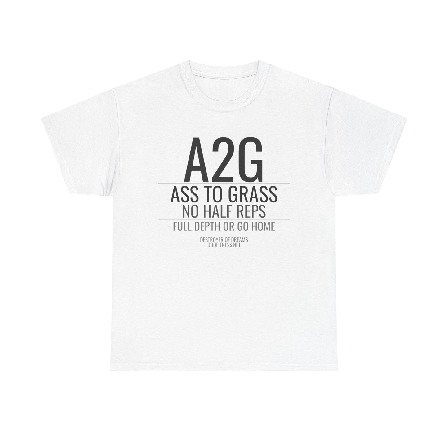 DoD Fitness - A2G - No Half Reps Women's Tee