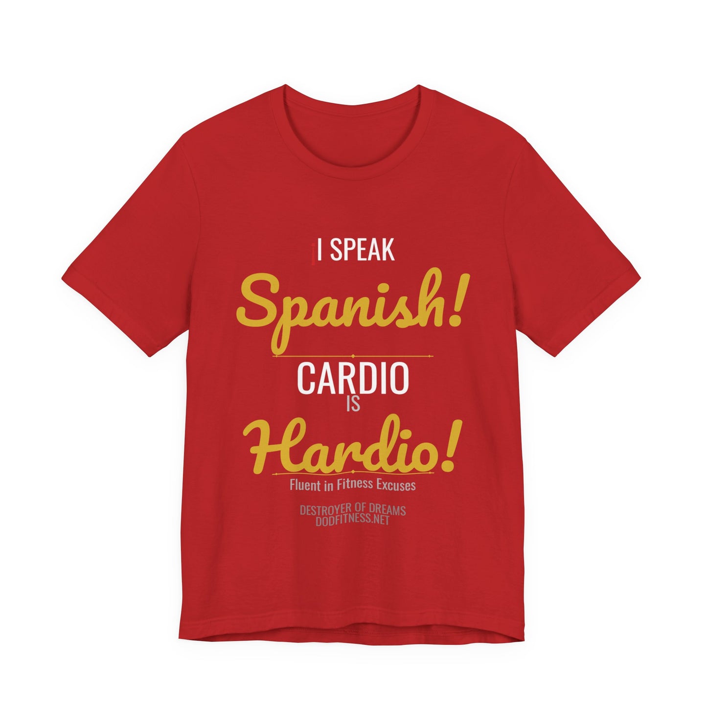 DoD Fitness - Cardio Hardio Tee