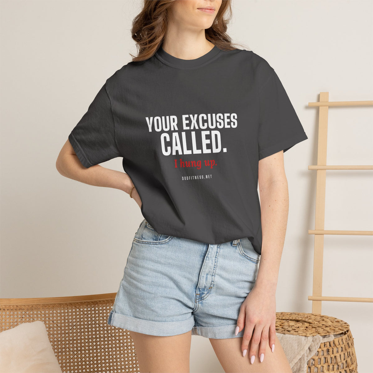 DoD Fitness - Excuses Called Men's Tee