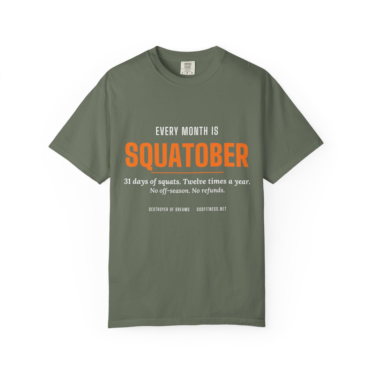 DoD Fitness - Squatober Men's Tee