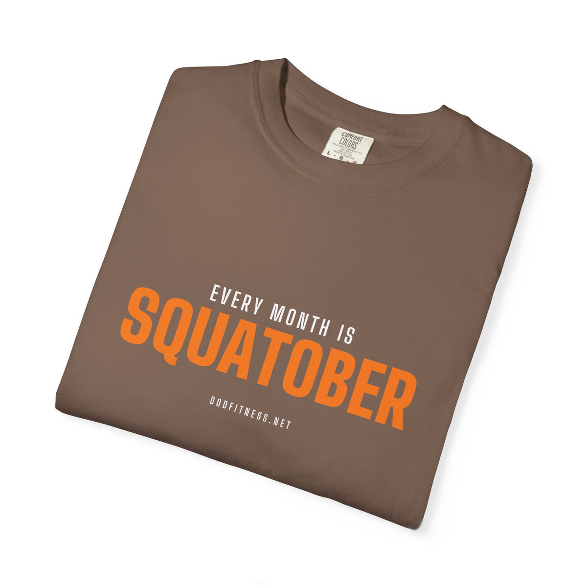 Squatober men's tee - funny gym shirt by DoD Fitness
